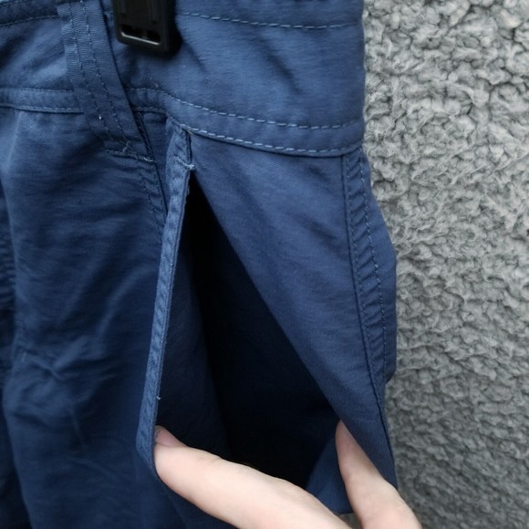 SportIf Men's L Convertible Blue Athletic Activewear Pants 31" 28.25" 12.5" - Picture 4 of 12